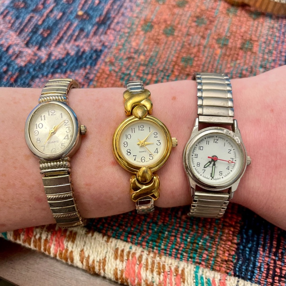 Trio of vintage watches